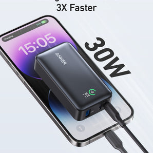 Anker 533 Power Bank (PowerCore 30W ) 10000 PD -Black