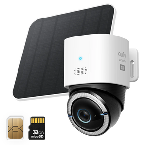 كاميرا Eufy 4G LTE S330 4K - أبيض