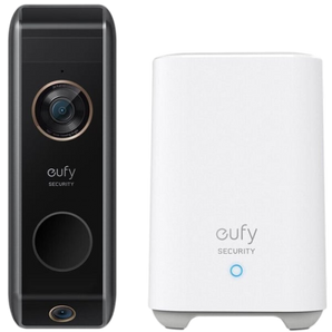Eufy Video Doorbell Dual Camera 2K with HomeBase -Black